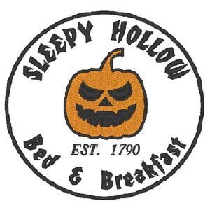 Sleepy Hollow Iron-On Embroidered Patch